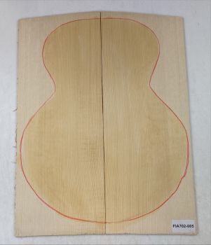 Soundboard Italian Spruce (Bachmann), Western Unique Piece #005